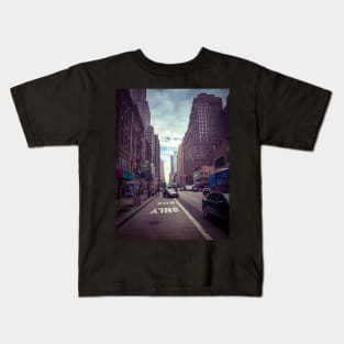 Sixth Ave Street Midtown Manhattan NYC Kids T-Shirt